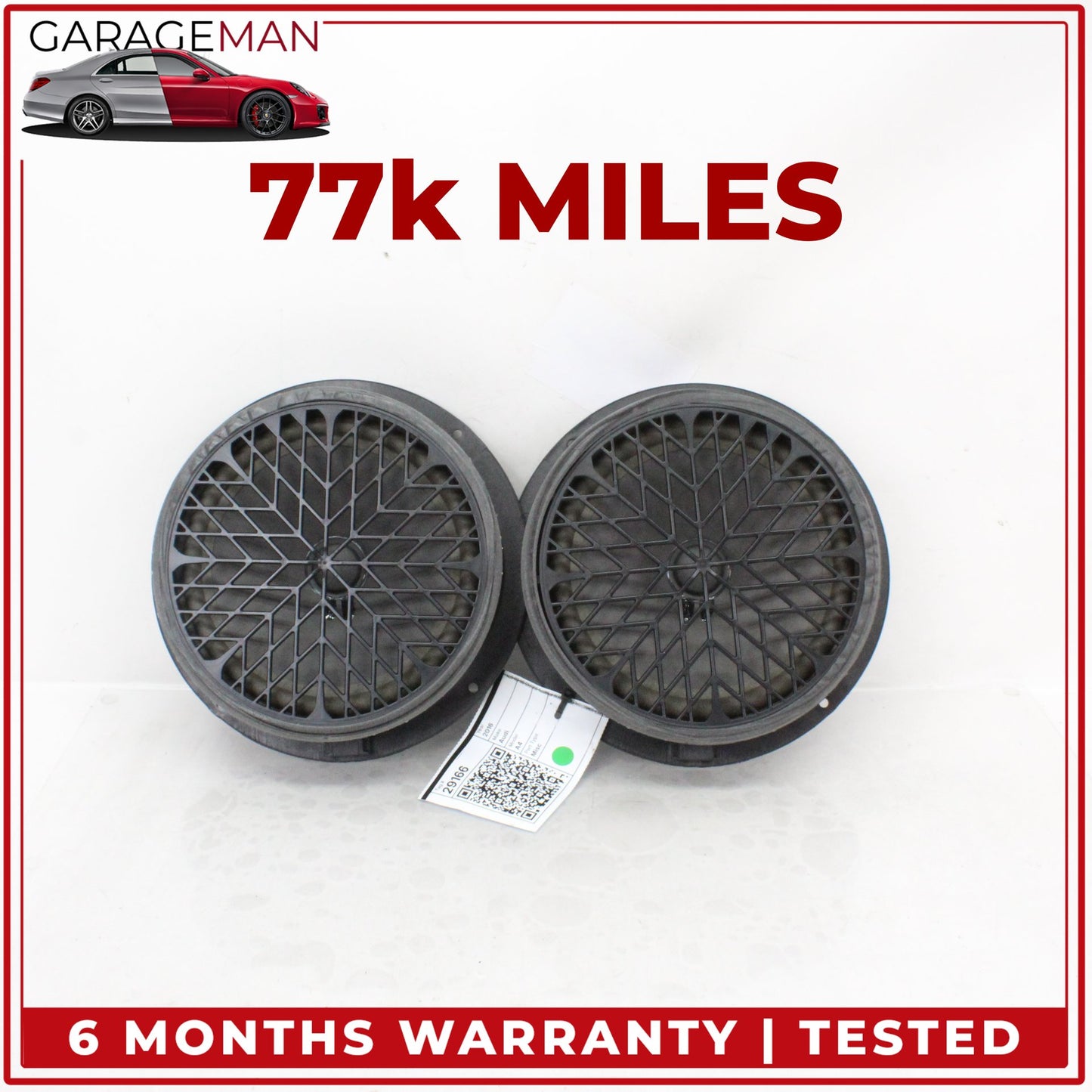 2009-2016 Audi A4 S4 Front Left and Right Side Door Audio Speaker 8T0035415A OEM