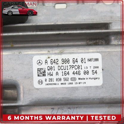 2011-2016 Mercedes W212 E250 Diesel Exhaust Gas Aftertreatment Control Unit OEM
