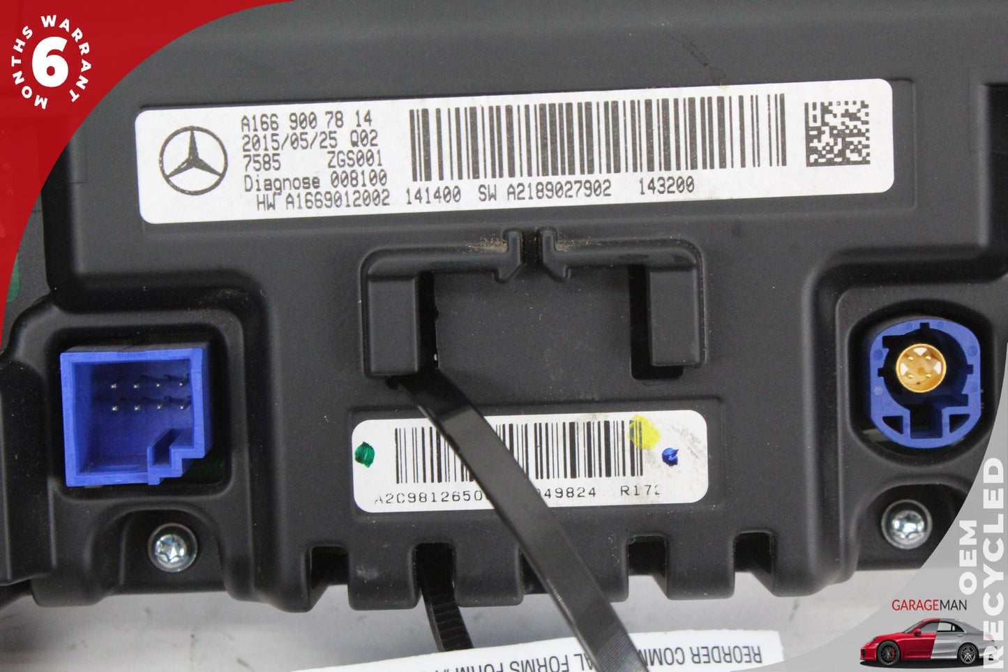 2015-2020 Mercedes W117 CLA45 AMG Dash Navigation Display Screen Monitor OEM
