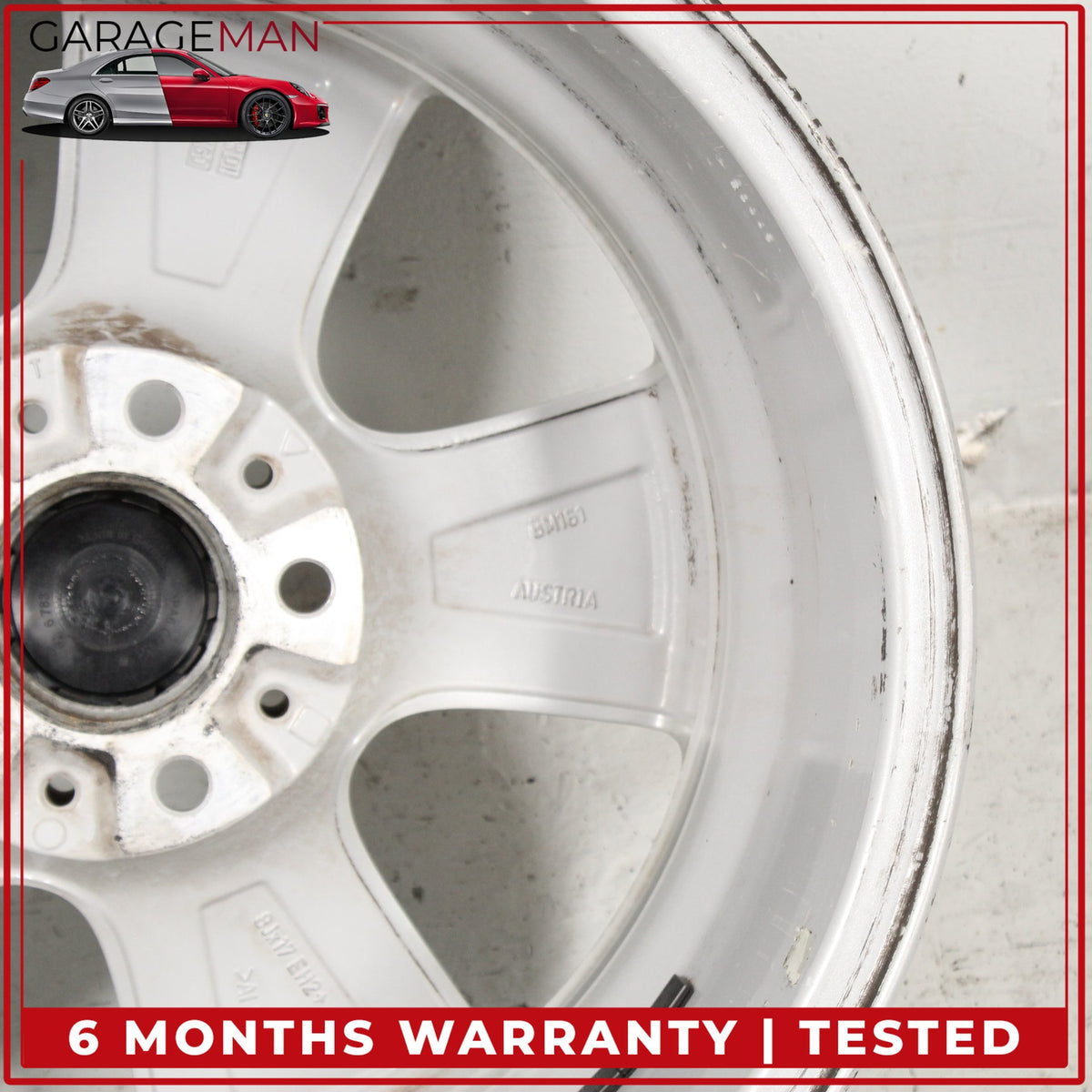 2011-2016 BMW 535i 528i F10 Front or Rear Wheel Rim 8JX17 EH2 IS30 6790172 OEM