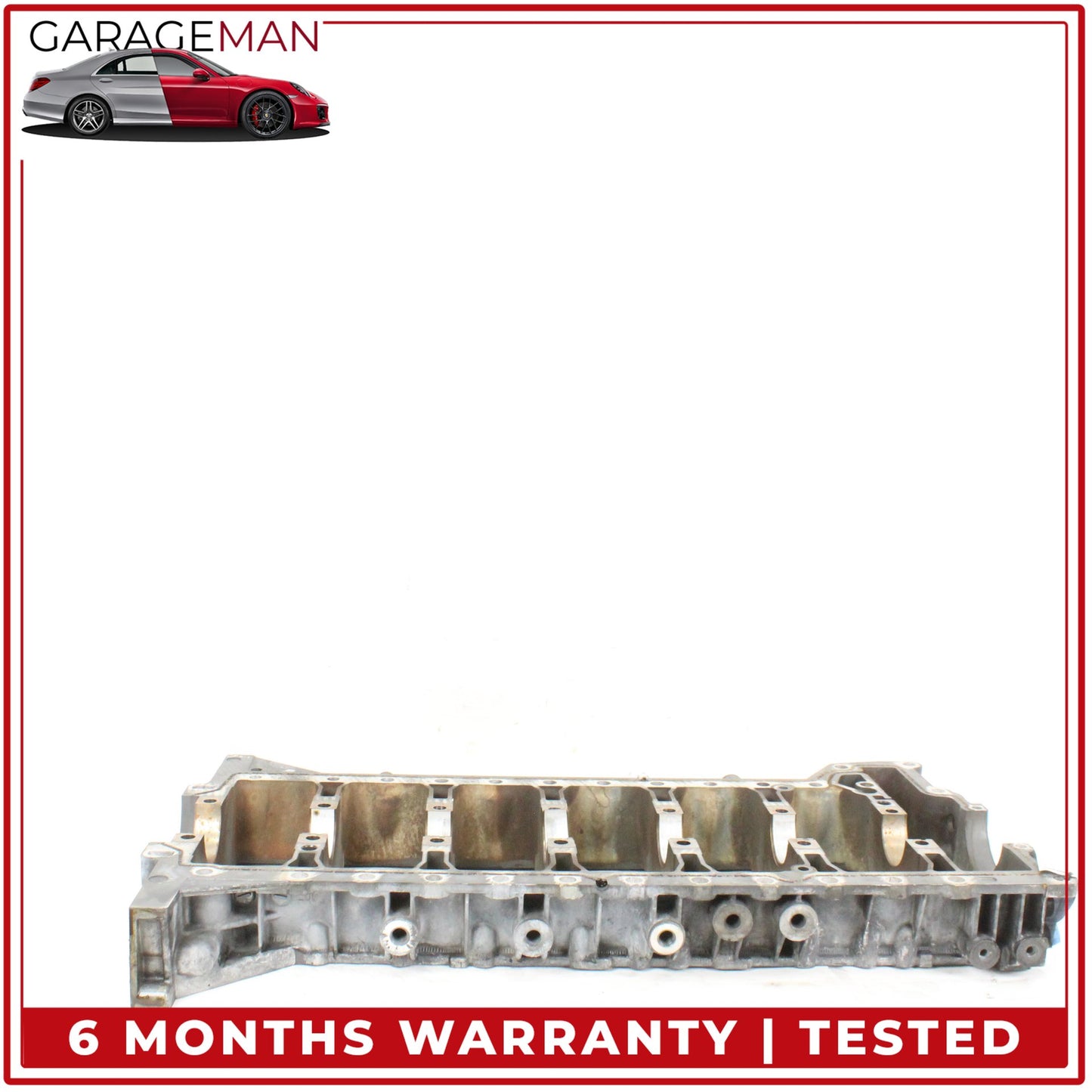 2011-2013 BMW 528i F10 N52 Lower Engine Crankshaft Housing 7558325
