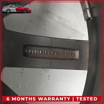 2017-2025 Audi Q7 SQ7 10 Spoke Wheel Rim w/ Tire 9JX20H2 ET33 4M0601025AD OEM