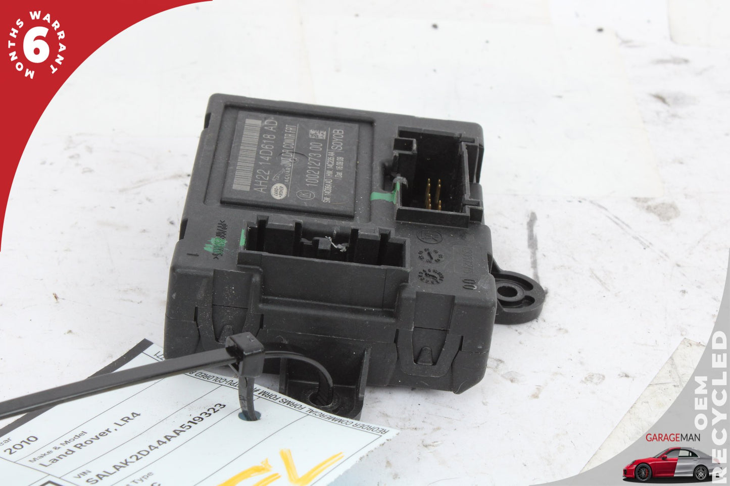 2010-2016 Land Rover LR4 SUV Front Left Door Control Module AH2214D618AD OEM