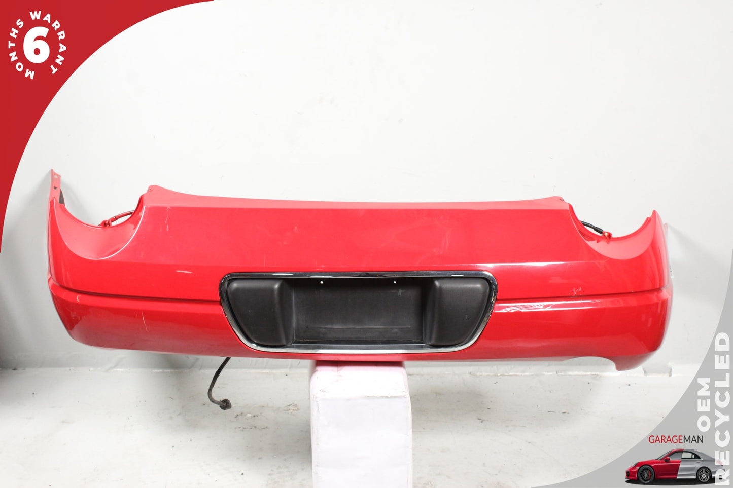 2002-2005 Ford Thunderbird Rear Bumper Cover Red 1W6Z17K835BAA OEM