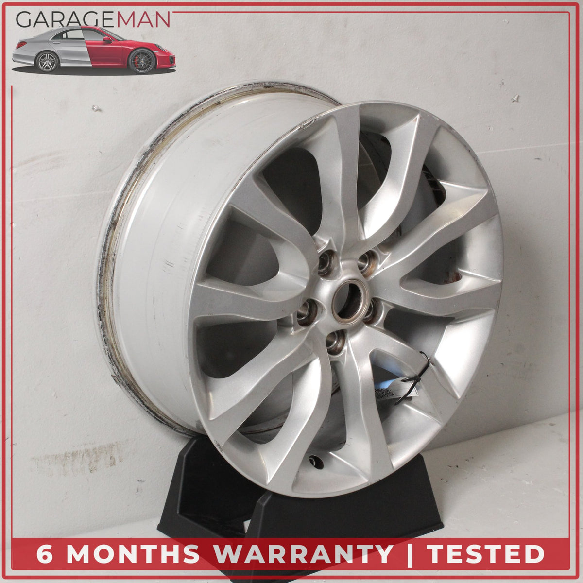 2014-2022 LR Range Rover Sport L494 8.5 x 20 20" Wheel Rim Silver DK621007DB OEM