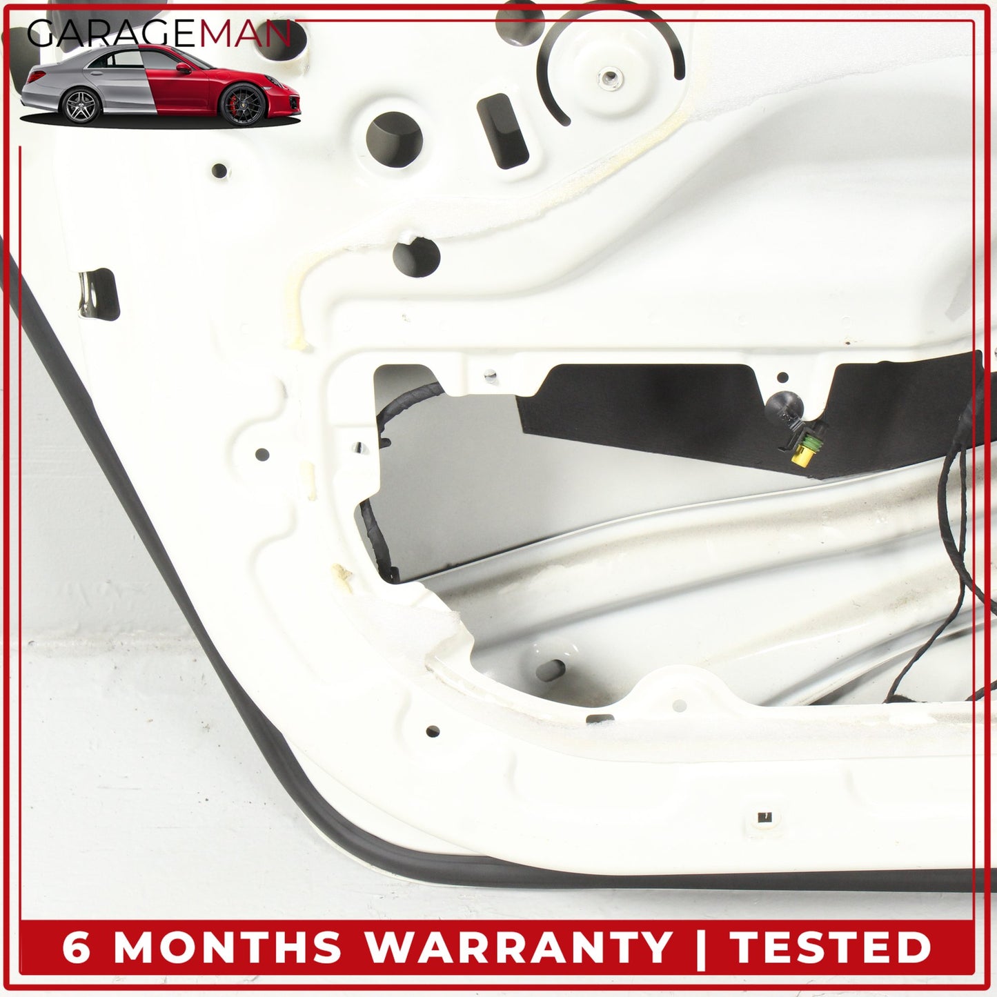 2008-2019 Maserati GranTurismo Coupe Front Left Door Shell White 68498700 OEM