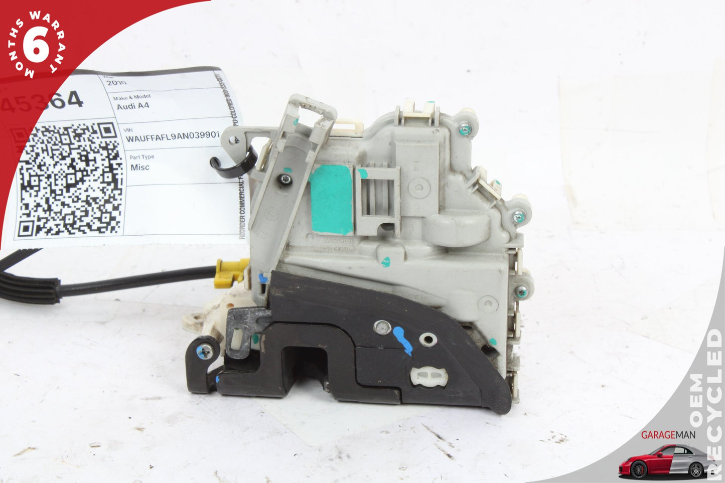 2009-2016 Audi A4 Front Right Passenger Side Door Lock Latch Actuator 8J1837016D