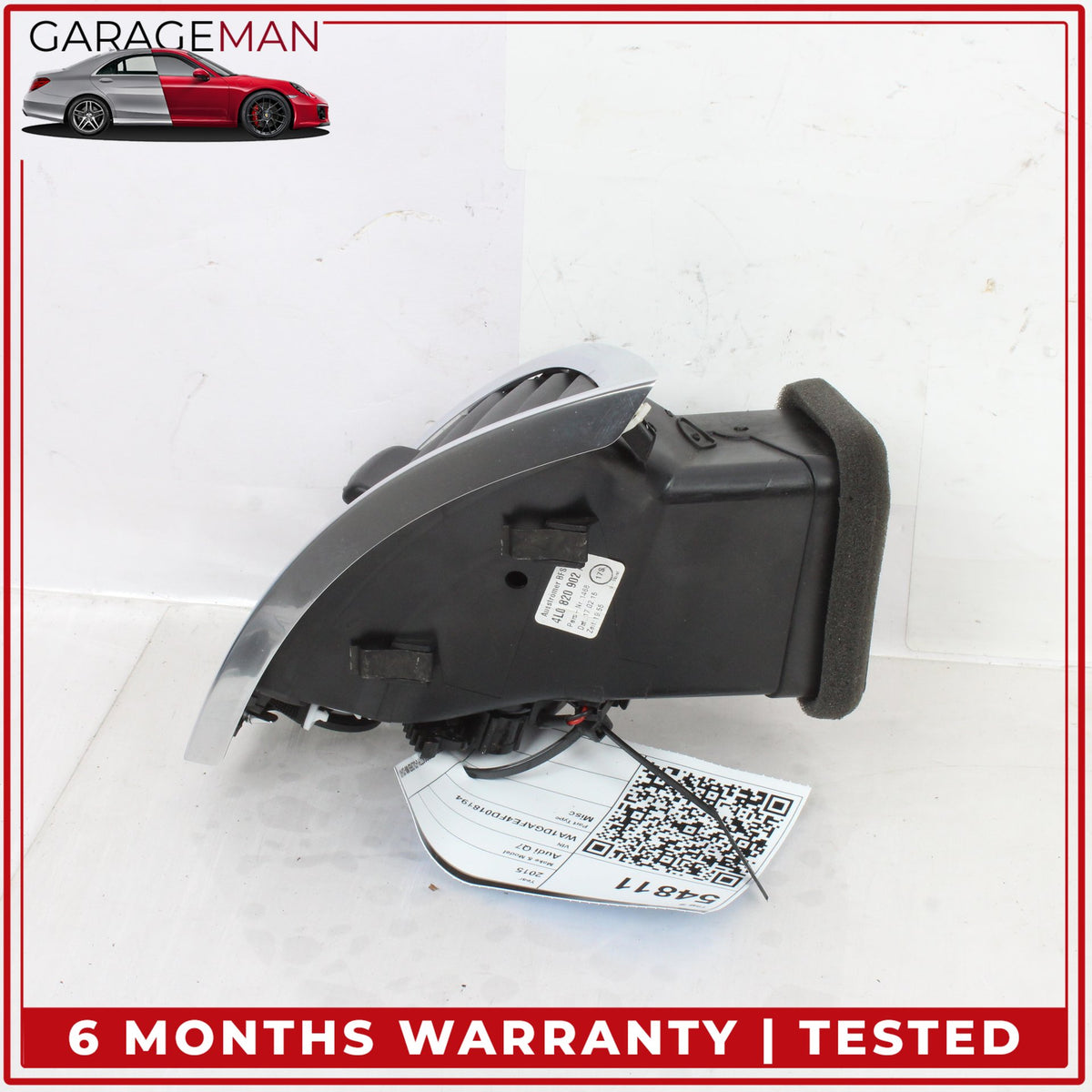 2007-2015 Audi Q7 Front Right Passenger Side Dash AC A/C Air Vent 4L0820902 OEM