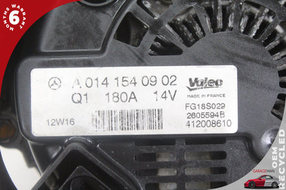 2011-2020 Mercedes-Benz CLS550 W218 Generator Alternator 180A 0141540902 OEM