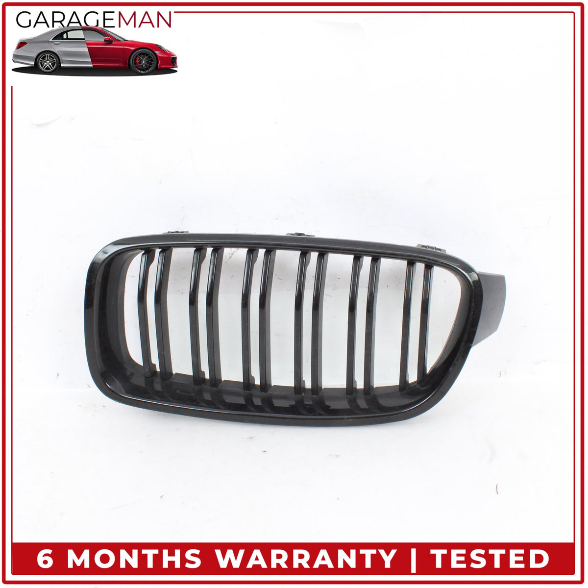 2012-2018 BMW 328i F30 Front Left and Right Side Radiator Hood Grille Set OEM
