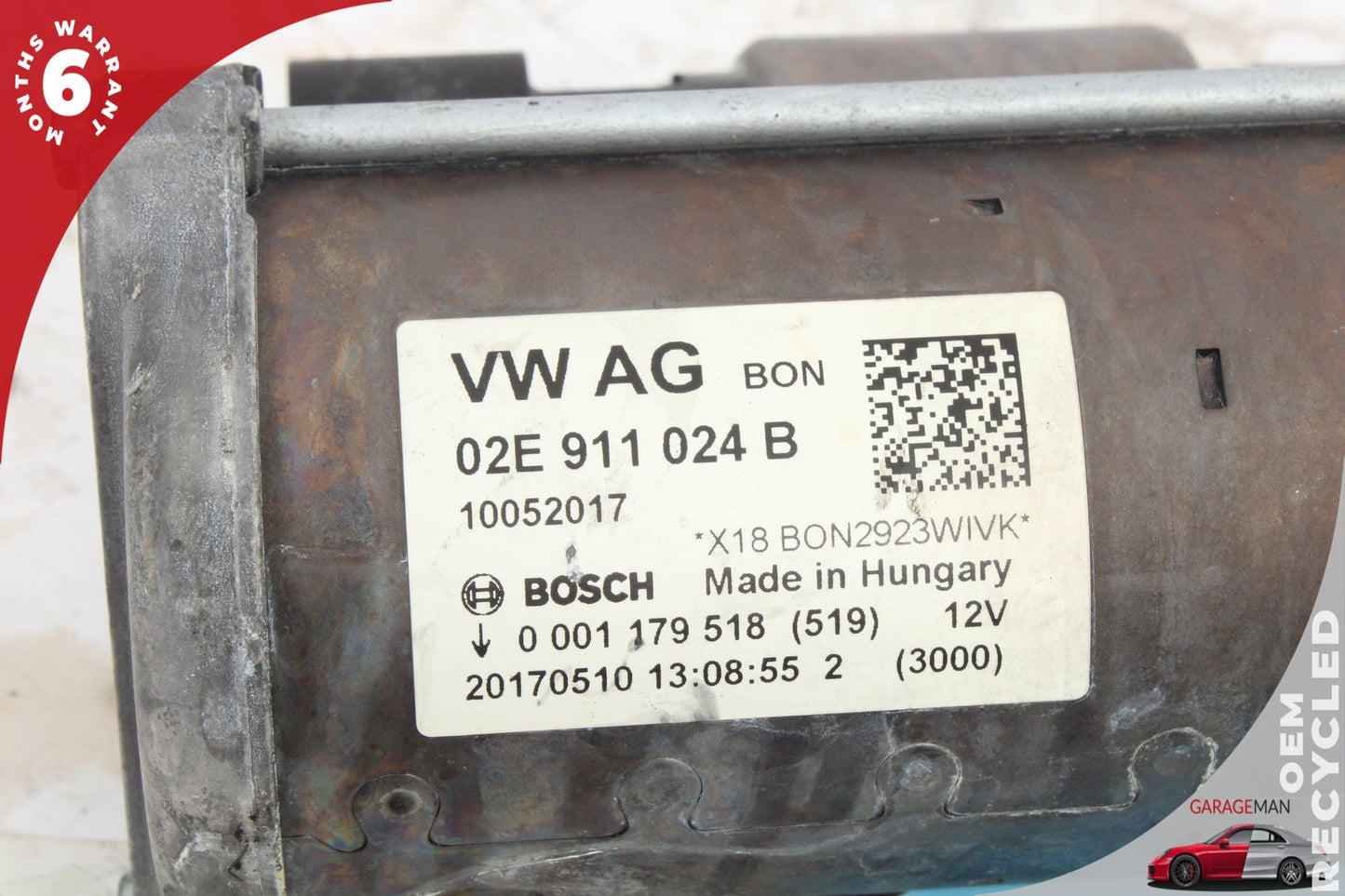 2015-2020 Audi A3 8V Sedan Engine Motor Starter Bosch 02E911024B