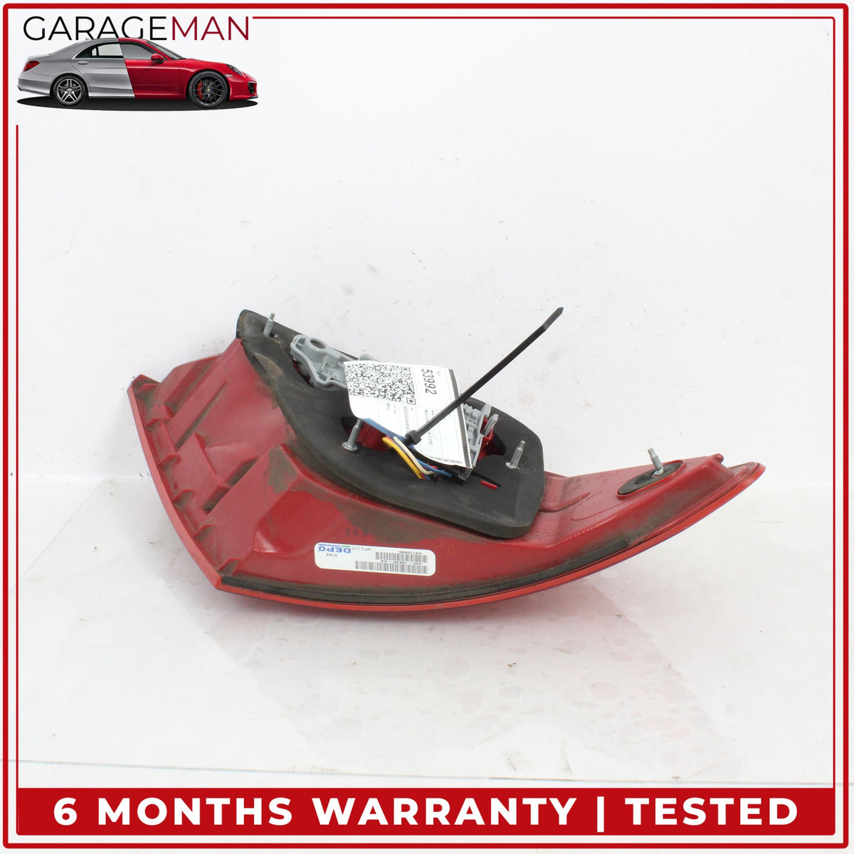 2012-2014 Mercedes W204 C250 Rear Right Side Tail Light Lamp 2049060703 OEM