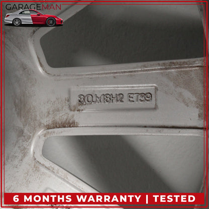 2012-2018 Audi A6 S6 Front or Rear Side Wheel Rim 8JX18H2 ET39 4G0601025BF OEM