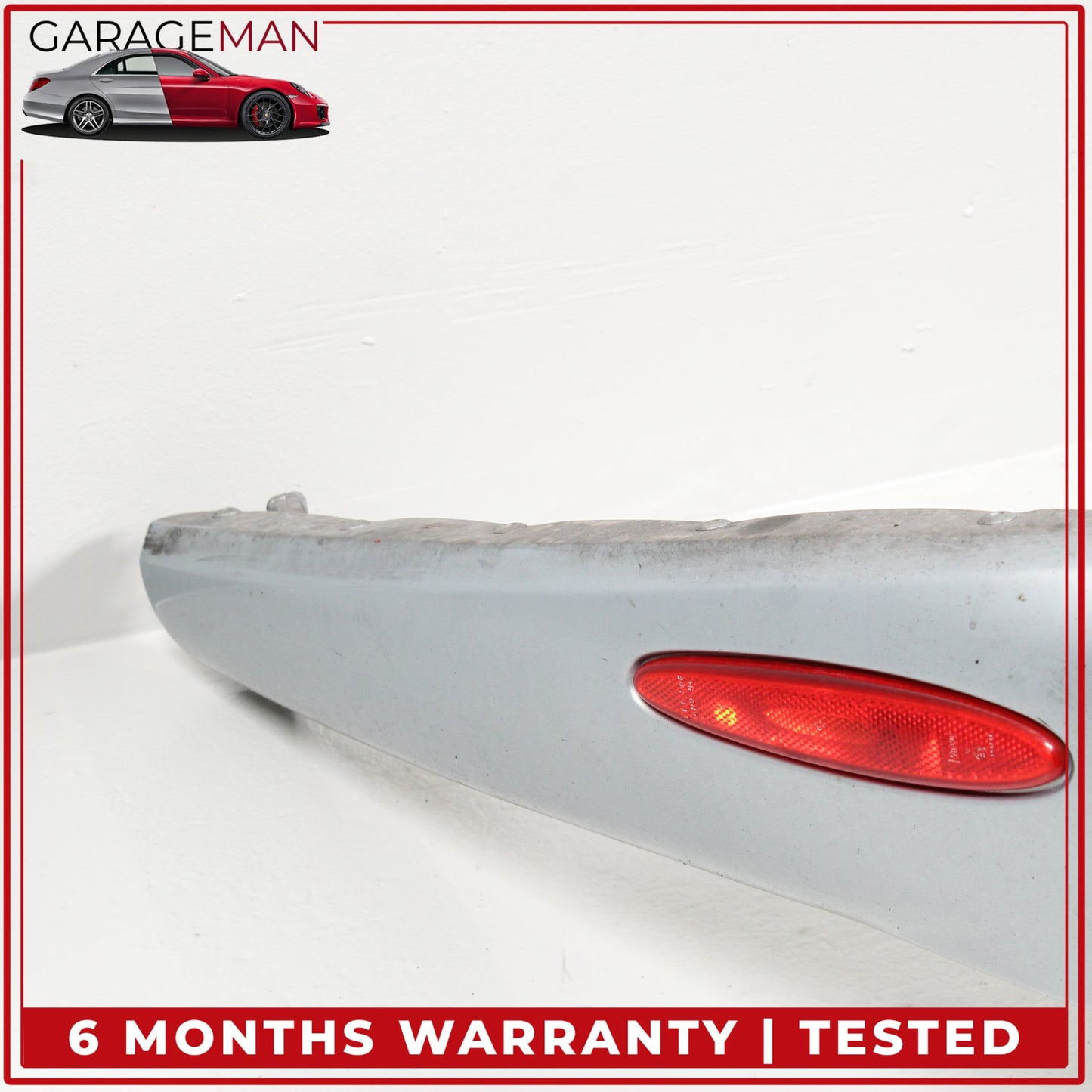 1997-2000 Jaguar XK8 Convertible Rear Bumper Cover Light Blue HJA6586BB OEM