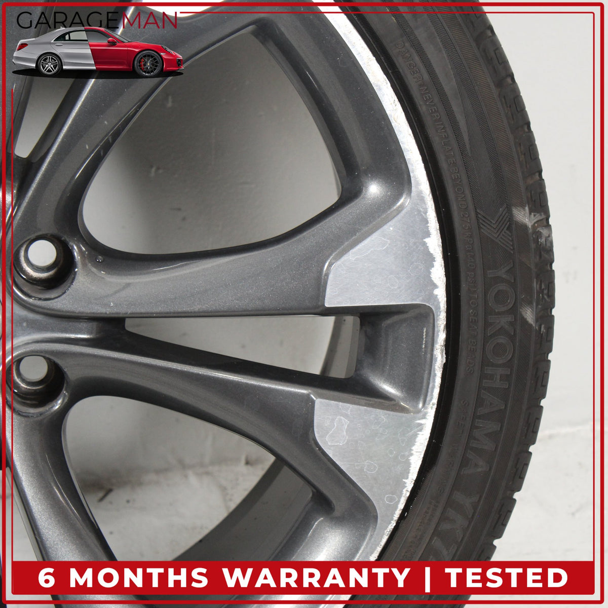 2016-2019 Buick Cascada Wheel Rim 8.5X20 IS41 w/ Yokohama Tire 39003341 OEM