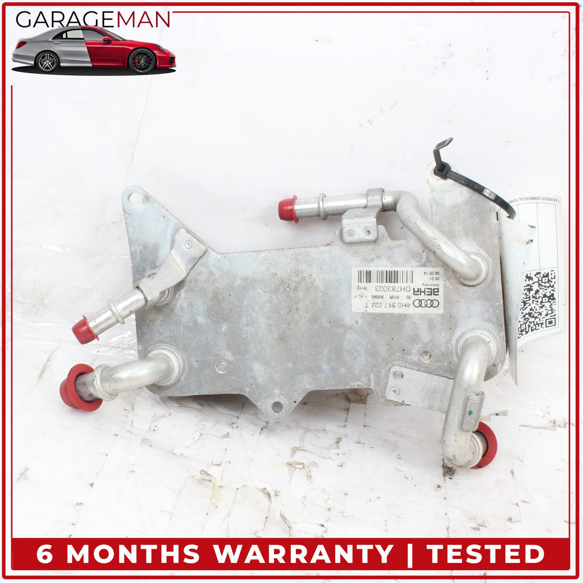 2013-2018 Audi A8 A6 A7 S8 Automatic Transmission Oil Cooler 4H0317021T OEM