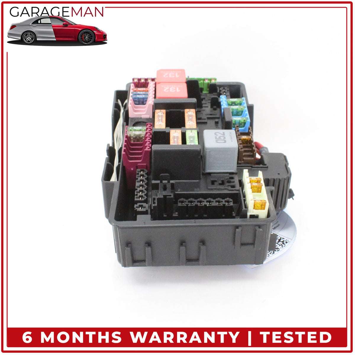 2015-2020 Mercedes W205 C300 Rear Trunk Relay Junction Fuse Box 2059068501 OEM