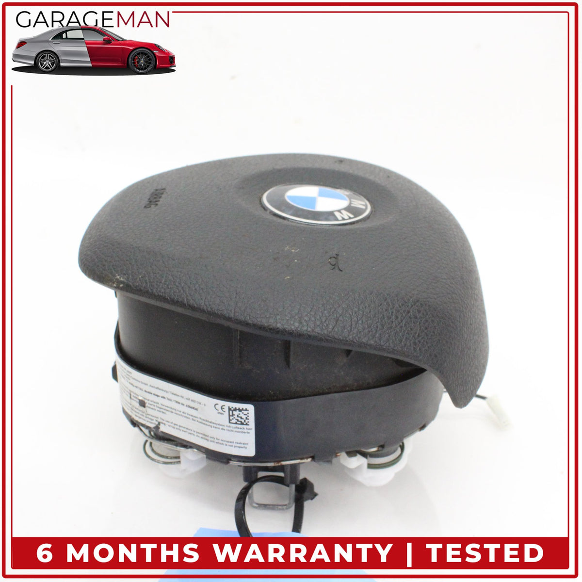 2012-2016 BMW 328d Sedan Steering Wheel Airbag 6864497 OEM