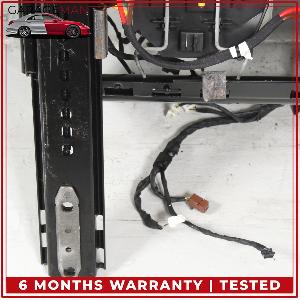2013-2019 BMW 650i F06 Sedan Front Right Seat Track Rail Frame 7351870 OEM
