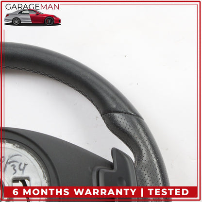 2014-2020 Mercedes X156 GLA250 Steering Wheel w/ Paddle Shifters 0004607411 OEM