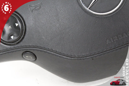 2007-2010 Mercedes W221 S550 Front Left Steering Wheel Airbag Air Bag Black OEM