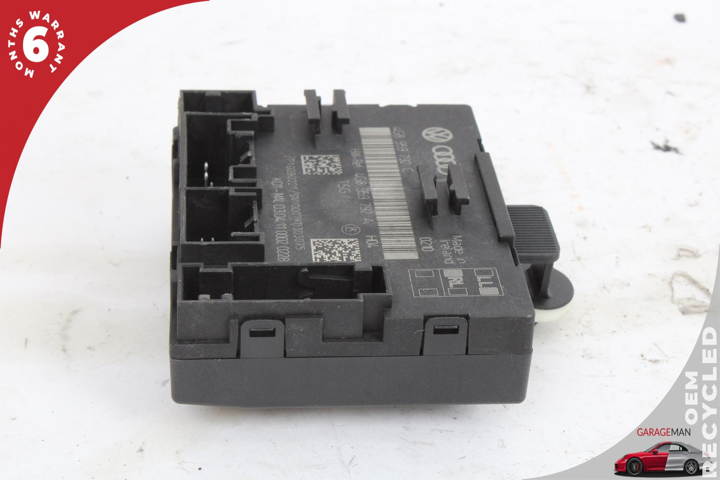 12-18 Audi A6 C7 Sedan Front Left Door Control Module 4G8959793C Genuine