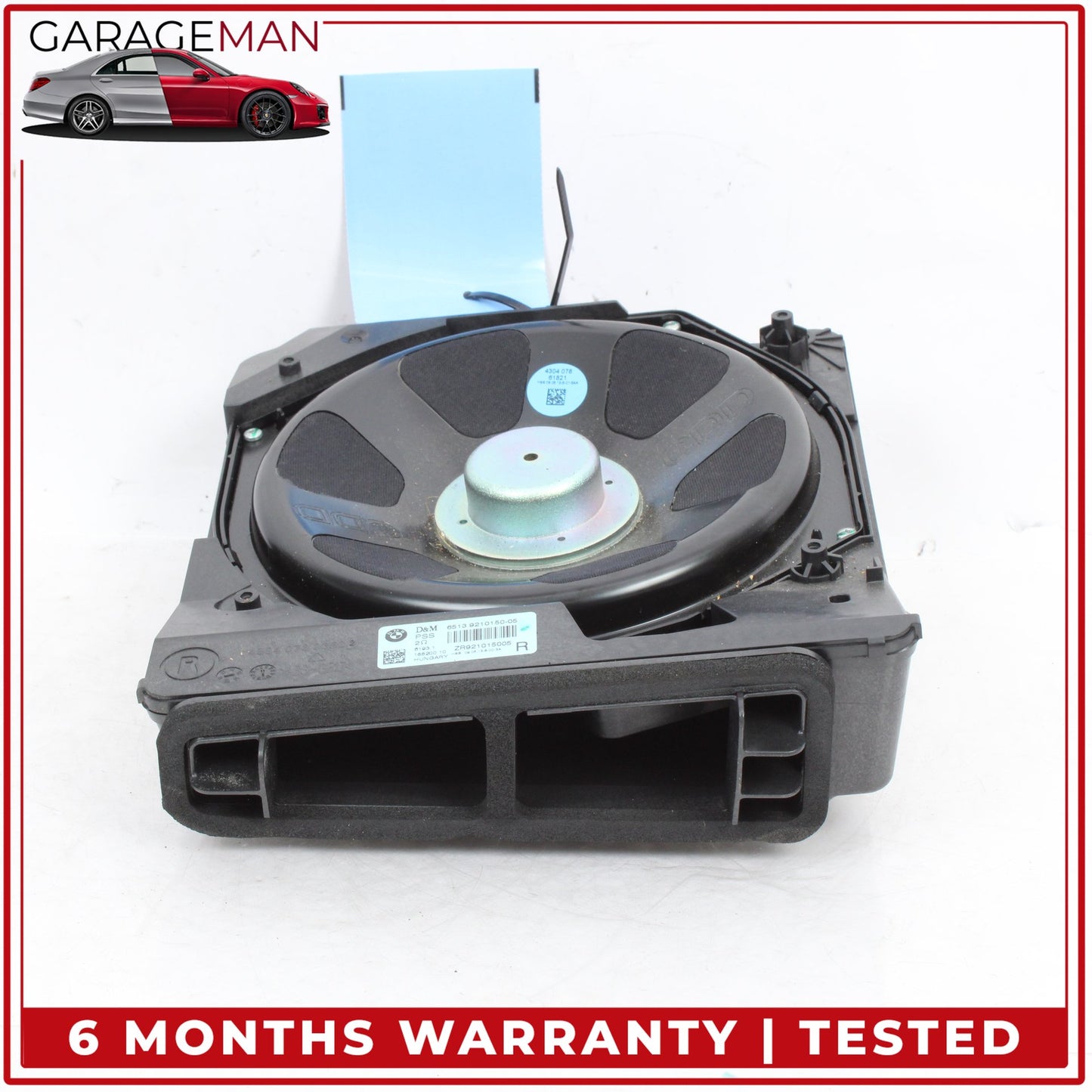 2012-2018 BMW 320i xDrive Front Left and Right Underseat Subwoofer Speaker OEM