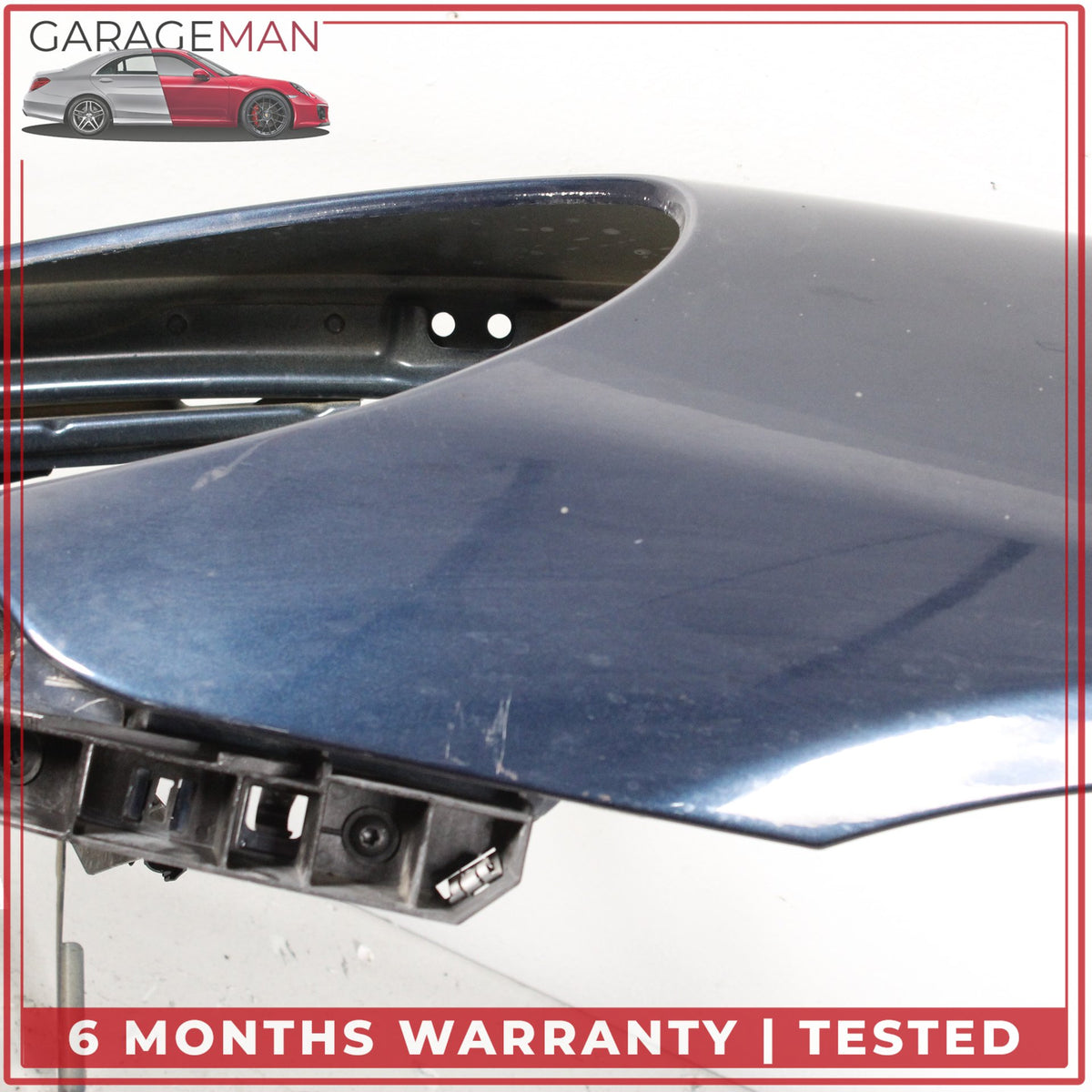 2010-2013 Porsche Panamera 970 Front Left Fender Panel Dark Blue Metallic OEM