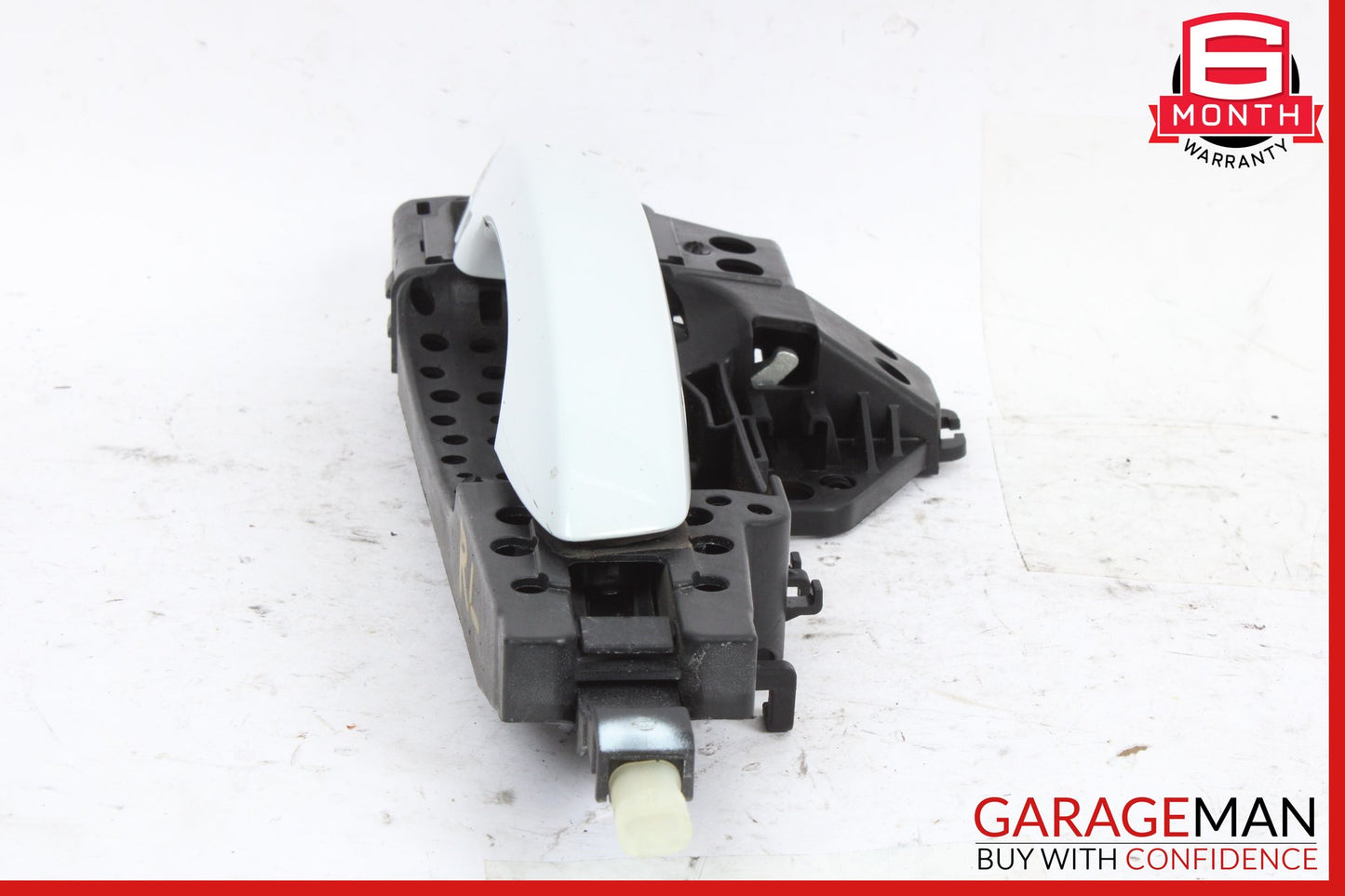 2012-2018 Audi S7 Rear Left Driver Side Exterior Door Handle White 4H0837885 OEM