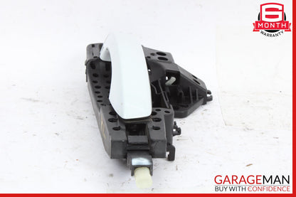 2012-2018 Audi S7 Rear Left Driver Side Exterior Door Handle White 4H0837885 OEM