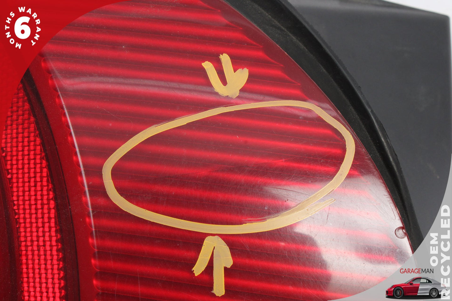02-05 Ford Thunderbird Convertible Rear Right Side Tail Light Lamp 5W6Z13404A