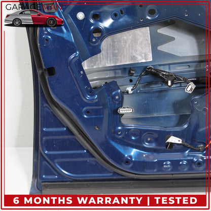 2014-2024 Infiniti Q50 V37 Front Left Driver Side Door Shell Blue H010A4GAMA OEM