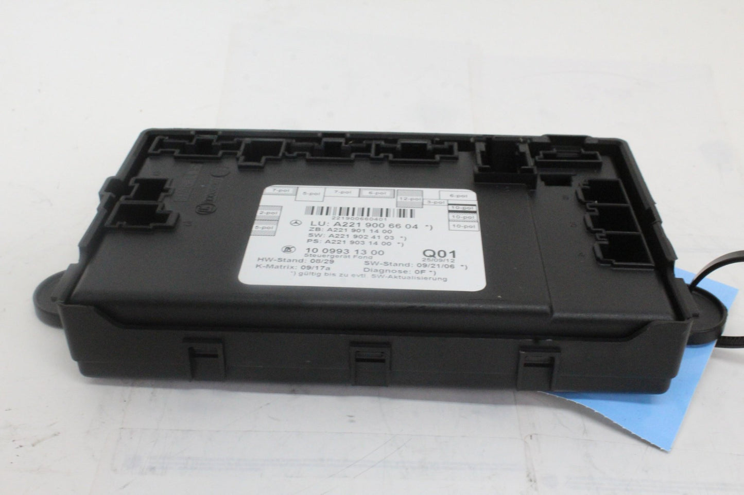 2007-2013 Mercedes S550 W221 Rear Left/Right Door Control Module 2219006604