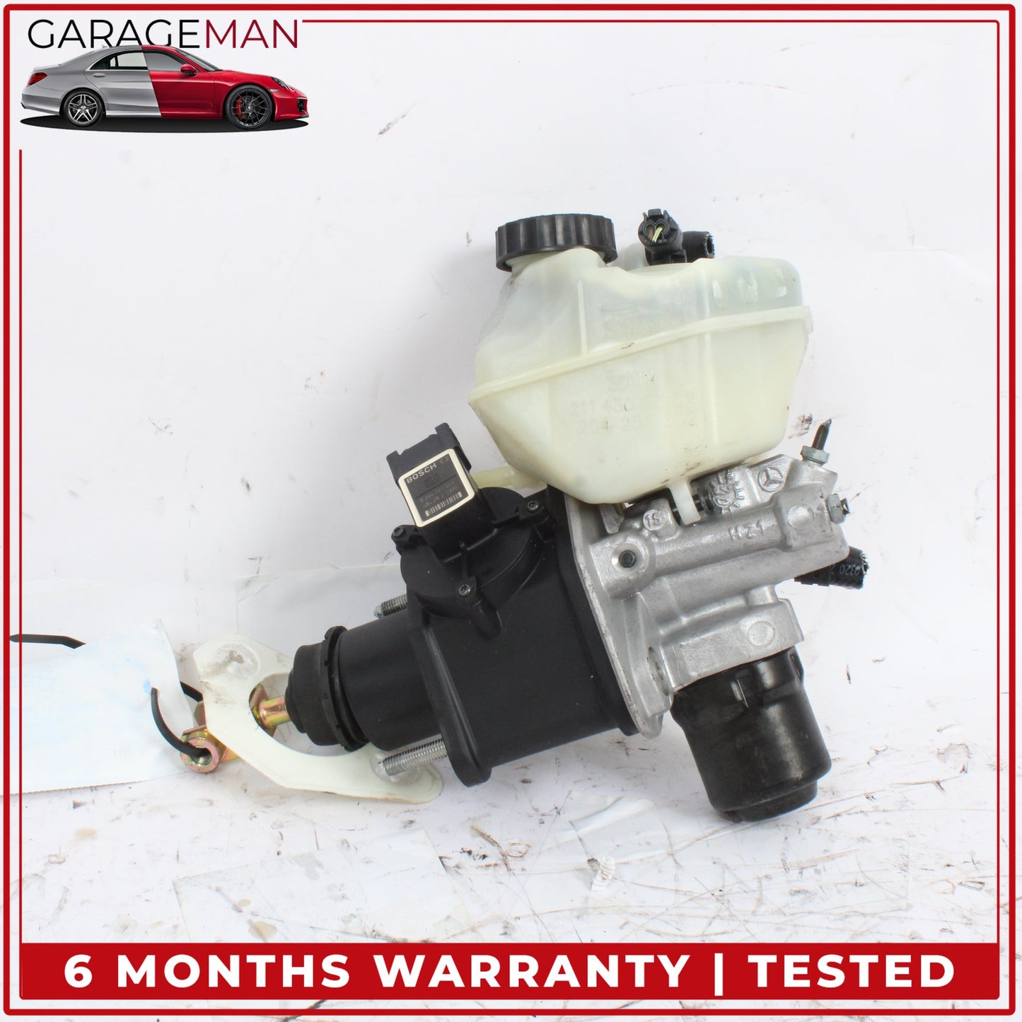 2003-2006 Mercedes-Benz E350 W211 Sedan Power Brake Booster Master Cylinder w/ Reservoir 0204221045 OEM