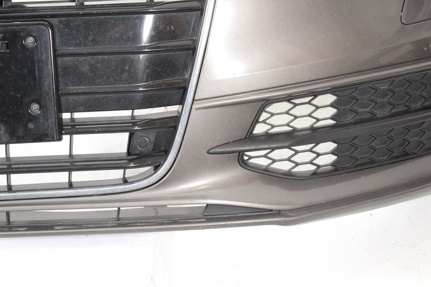 2012-2015 Audi A6 C7 Sedan Front Bumper Cover w/ Grille 4G0807437 Brown