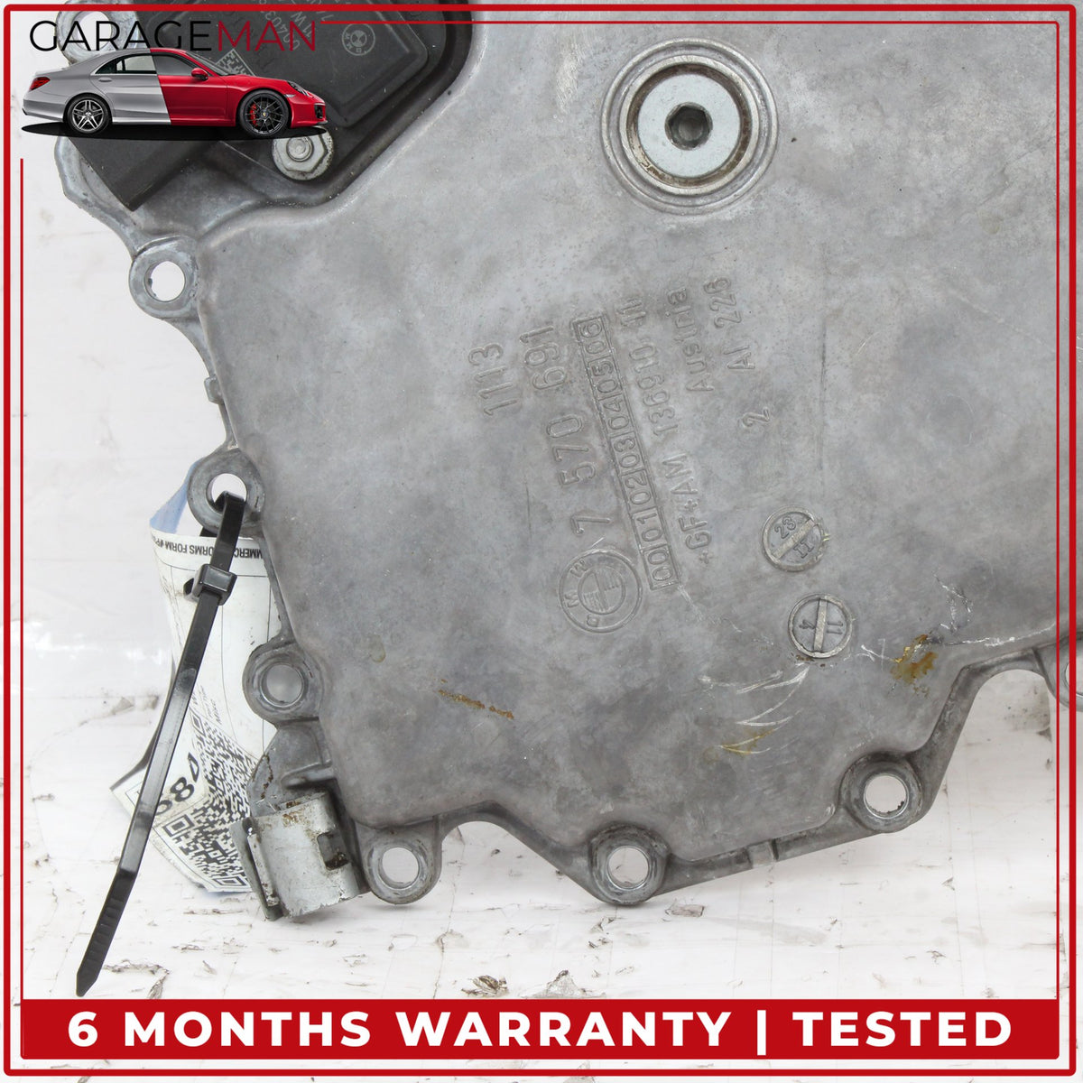 2009-2019 BMW 650i 550i X5 X6 750i 4.4L V8 N63 Engine Lower Oil Pan 7570690 OEM