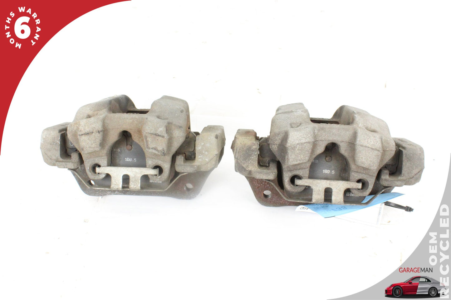 2012-2018 BMW 320i F30 Front Left and Right Side Brake Caliper Set 6857687 OEM