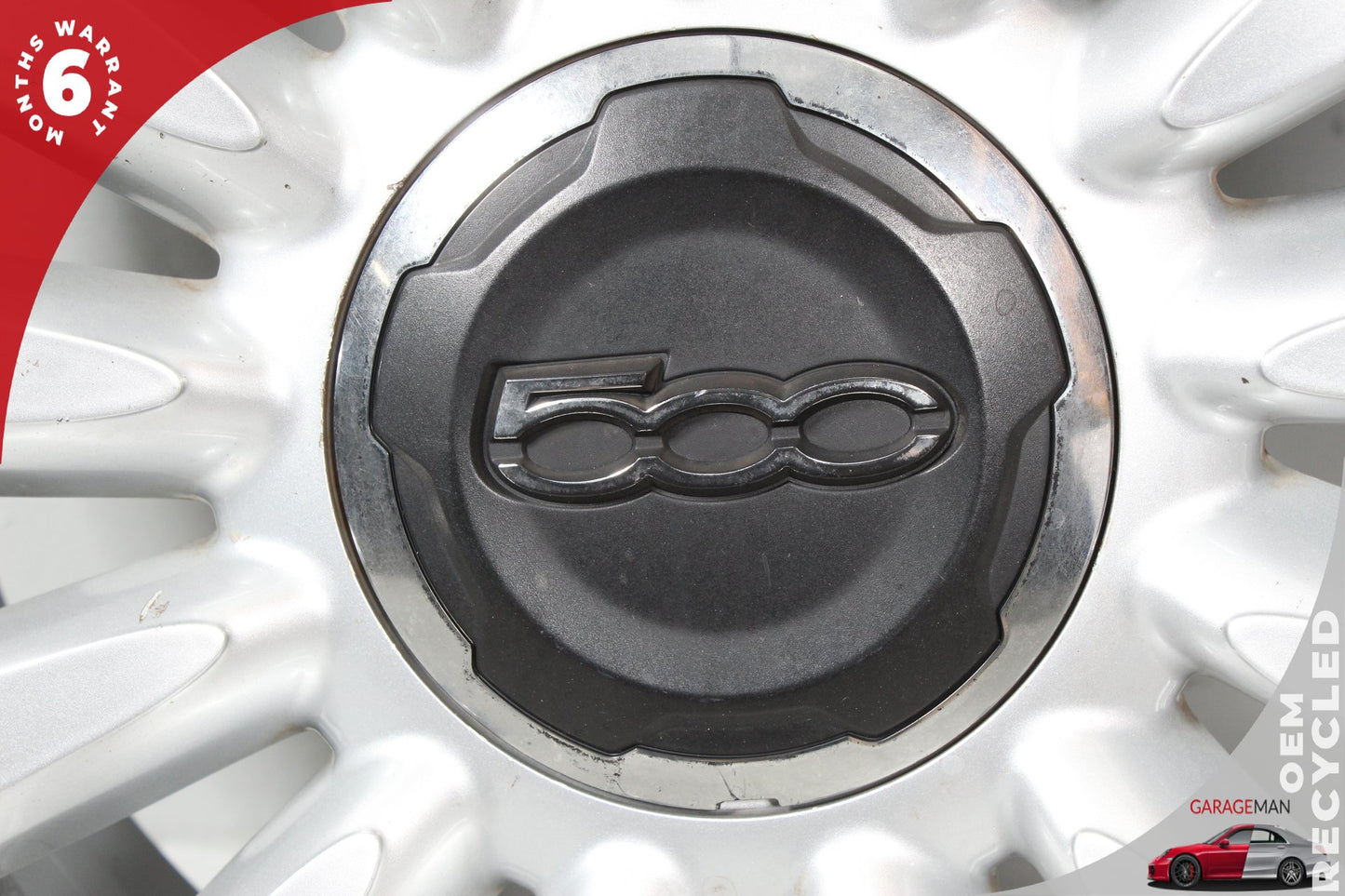 2014-2018 Fiat 500L 13 Spoke Wheel Rim w/ Tire 6.5JX16H2 ET39 735585995 OEM