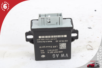 2012-2018 Audi A6 C7 AWD Headlight Range Control Module 4H0907357A OEM