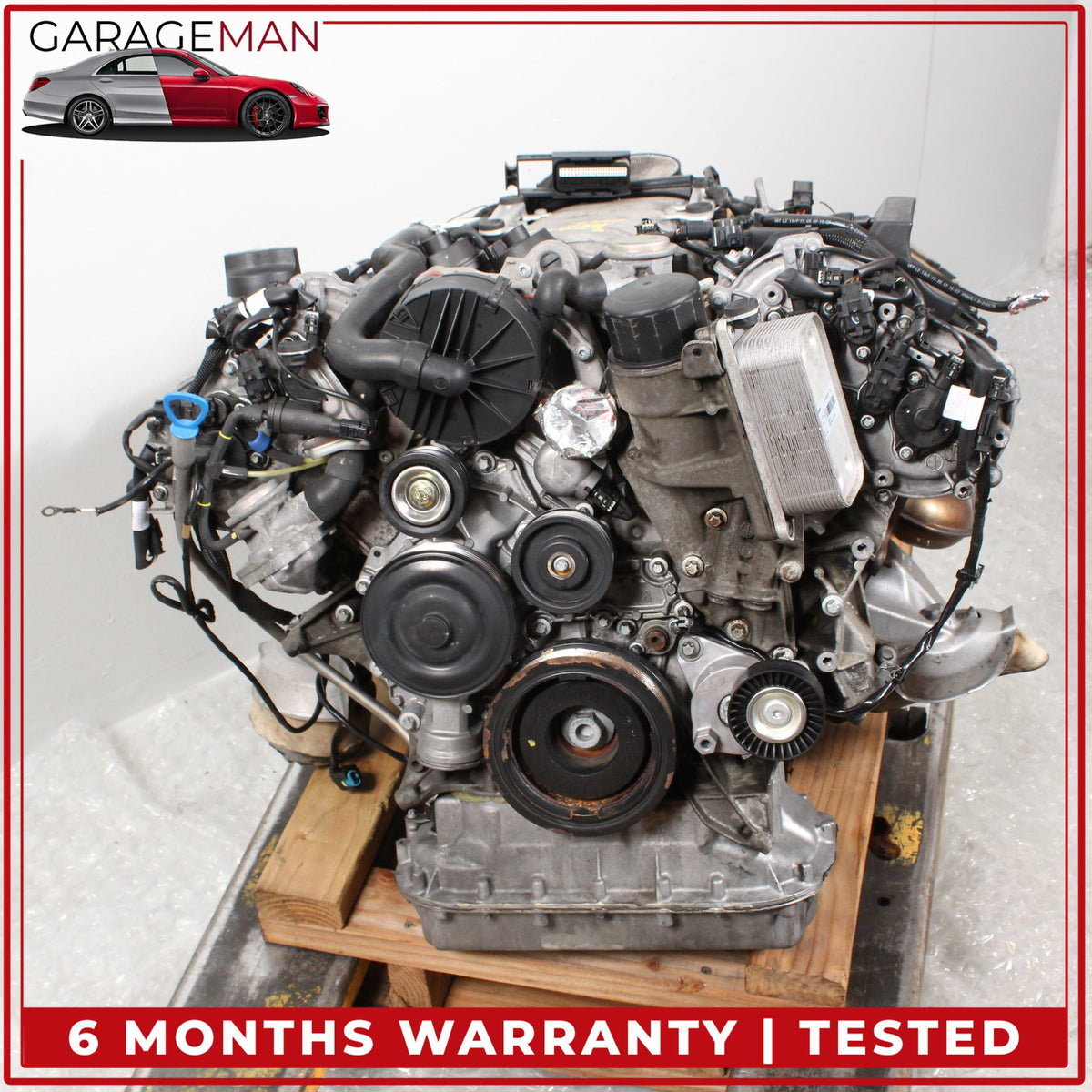 2007-2011 Mercedes W216 CL550 S550 5.5L V8 M273 Engine Motor Assembly OEM 148K