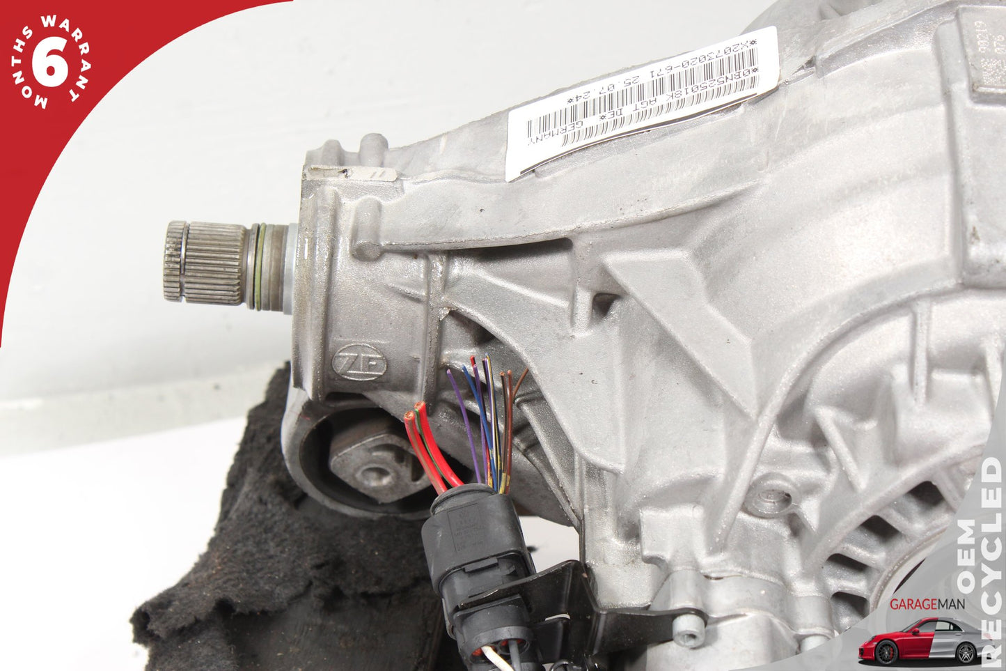 2011-2018 Porsche Cayenne Panamera Rear Diff Carrier w/ Lock Actuator OEM