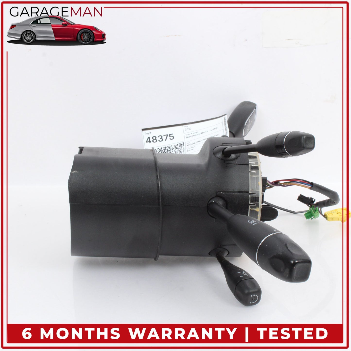 2007-2014 Mercedes-Benz CL550 W216 Coupe Steering Column Combination Switch 2215404701 OEM