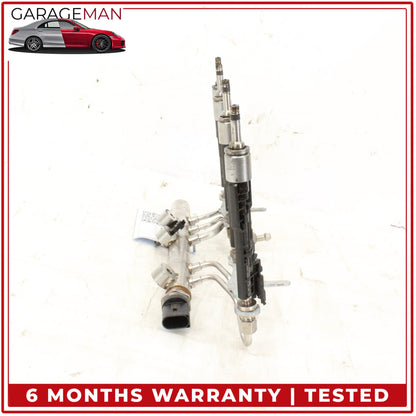 2013-2019 BMW 650i F06 Sedan Fuel Rail w/ Injectors 8649320 OEM
