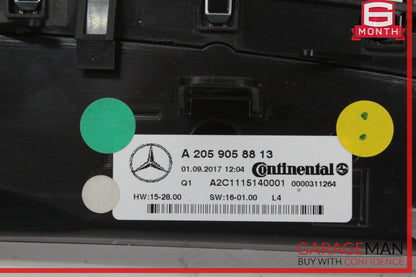 2015-2019 Mercedes-Benz C300 W205 A/C Heater Climate Control Switch 2059058813