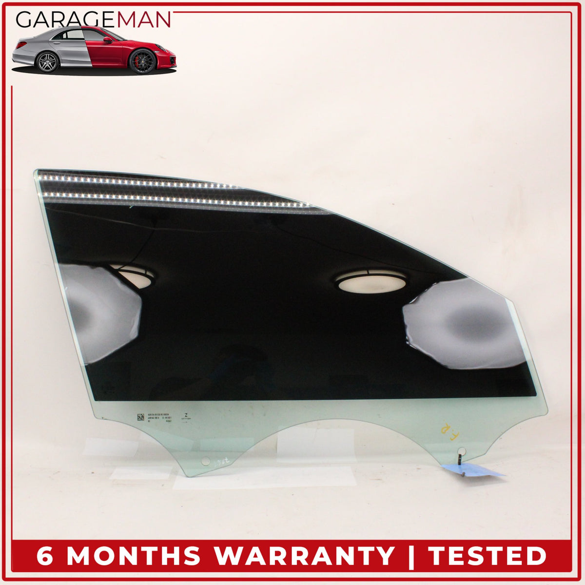 2011-2018 Audi A8 S8 Front Right Passenger Side Door Window Glass 4H0845202A OEM