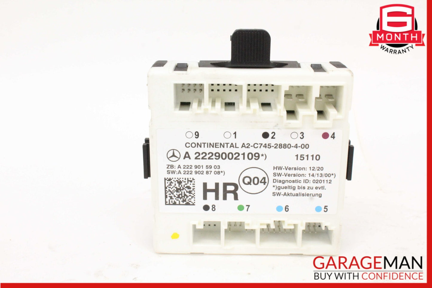 15-23 Mercedes W205 C300 Rear Right Side Door Control Module Unit OEM