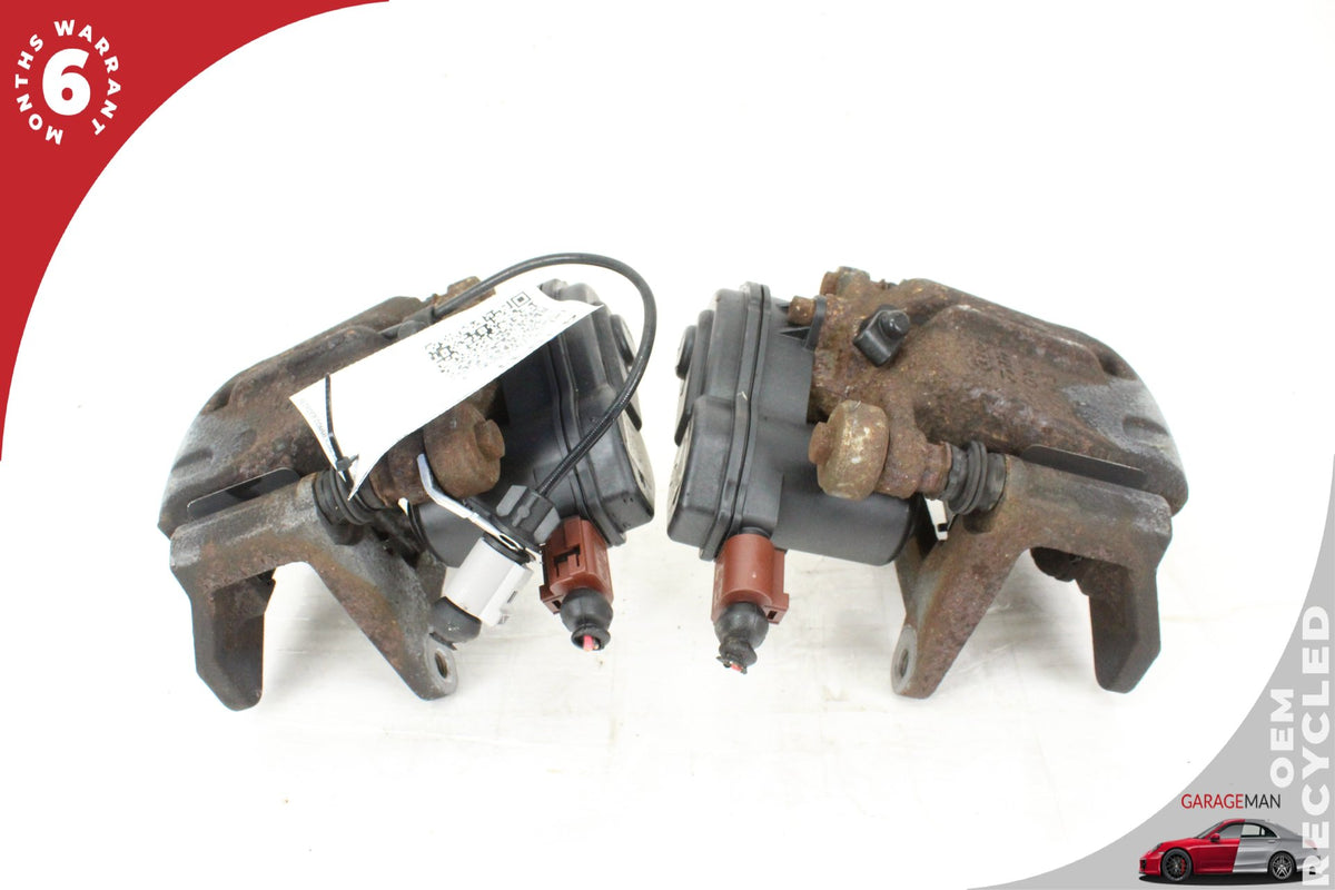 2012-2018 Audi A6 A7 Rear Left and Right Side Brake Caliper Set TRW 4G6AE OEM