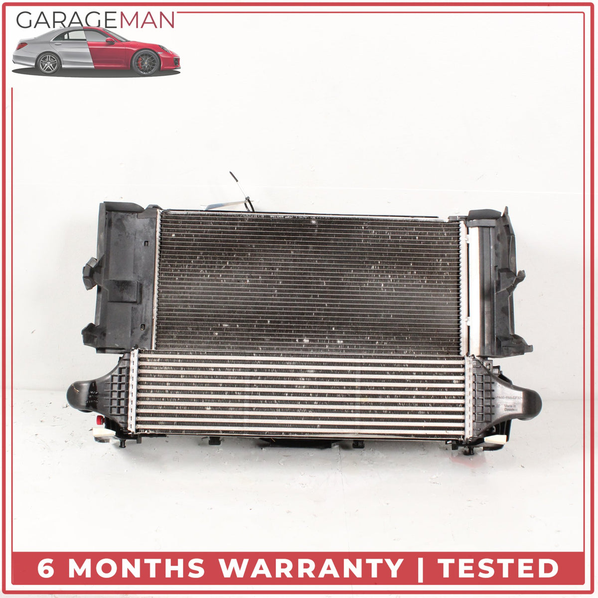 2014-2019 Mercedes CLA250 C117 Engine Radiator Cooling Fan Motor Assembly OEM