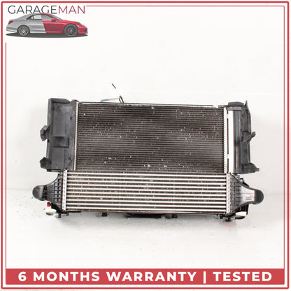 2014-2019 Mercedes CLA250 C117 Engine Radiator Cooling Fan Motor Assembly OEM