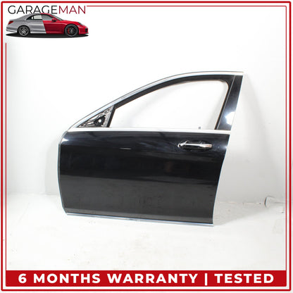 2014-2020 Mercedes W222 S550e S600 Front Left Driver Side Door Shell Black OEM